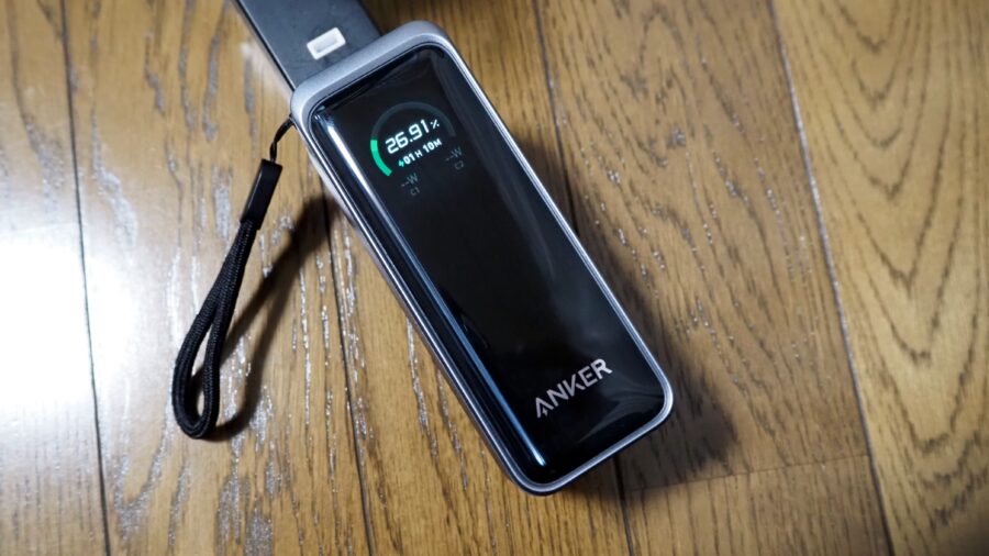 Anker Prime Power Bank給電