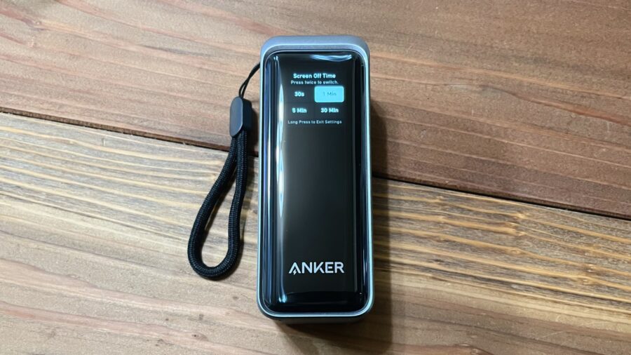 Anker Prime Power Bankの消灯時間